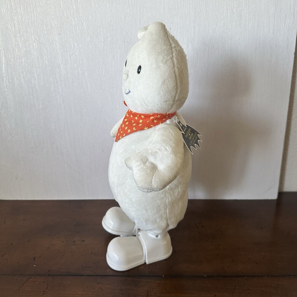 Hallmark Groovy Dancing Ghost Ghostbusters Singing Halloween NWT Works - Picture 4 of 6